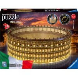 Buildings - The Colosseum Night Edition 3D Puzzle 216 Piece
