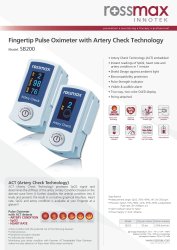 Pulse Oximeter SB200 Artery Check Technology