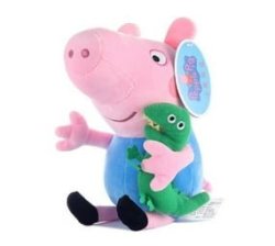 George With Dinosaur - Peppa Pig - Soft Plush