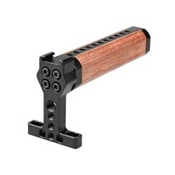 Camvate Brazilian Wooden Top Handle Grip For Camera Cage