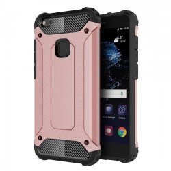 Tuff-Luv I2_91 Tough Armour Layered Case For Huawei P10 Lite - Rose Gold