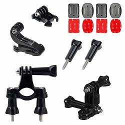 Raxpy Outdoor Accessories Bike Kit Compatible With Many Action Cameras Including Gopro Hero 3 Hero 4 Gopro Hero 5 Gopro Hero 6 Gopro Hero 7 And Gopro Session 4 5