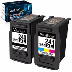 Valuetoner Remanufactured Ink Cartridge Replacement For Canon 240XL 241XL PG-240 XL CL-241 XL 5206B005 5206B001 For Pixma TS5120 MG3620 MG3520 MX432 MX532 MX512 High
