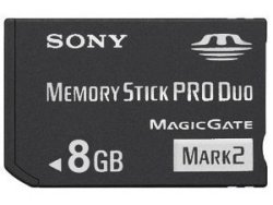8 Gb Sony Pro Duo Mark 2 Memory Stick For Psp Renewed