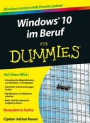 Windows Im Beruf Fur Dummies German Paperback