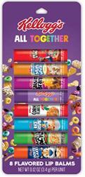 Taste Beauty Kelloggs Breakfast Pack Lip Balms- 8-PACK Of Favorite Cereal Flavors Incl Rice Krispies Frosted Flakes & More