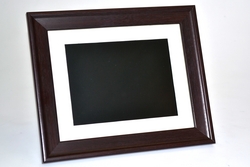 MiVision 10" Digital Photo Frame Wood Finish