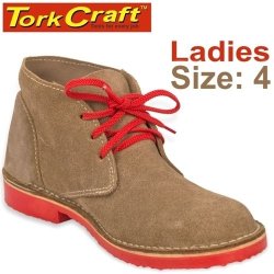 Tork Craft Tork Craft Ladies Vellie Shoes Brown Size 4 TC01303