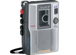 Open Box Sony Tcm-200dv Standard Cassette Recorder