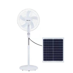 Solar USB Rechargeable Fan