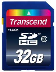Transcend 32gb Class 10 Sdhc Card