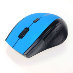2.4 Ghz Wireless Optical Mouse For Pc Laptop Notebook L blue