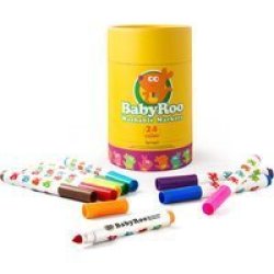 Baby Roo Washable Markers: 24 Markers