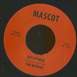Spiders Pre-alice Cooper 45 Rpm "why Don't You Love Me" B w "hitch Hike