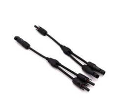 1 To 2 MC4 Solar Branch Panel Cable Connector - 1PAIR