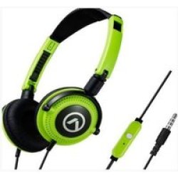 Amplify Symphony Headphones With MIC - Black green