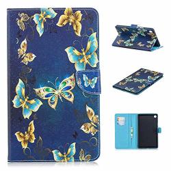 Angella-m Compatible With Huawei Mediapad M5 8.4 Case Pu Leather Folio Cover With Stand And Card Slots Protective Wallet Case - AC2