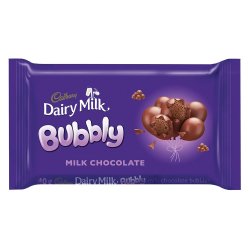 Cadbury Dairy Milk Bubbly 40G