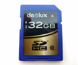 New 32GB Class 10 Speed Sd Sdhc Memory Card Class 10 For Sony Handycam DCR-SX63 Camcorder