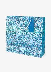 Spots Ocean Blue Extra Large Gift Bag