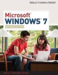 Microsoft Windows 7 - Introductory paperback