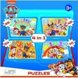 Paw Patrol 4-IN-1 Jigsaw Puzzle