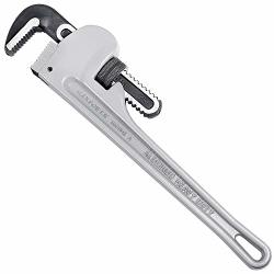 ETERNA 18 inch Heavy Duty Aluminum Alloy Carbon Steel Straight Pipe Wrench