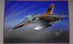 Mirage F1cz Painting By Ryno Cilliers Without Frame