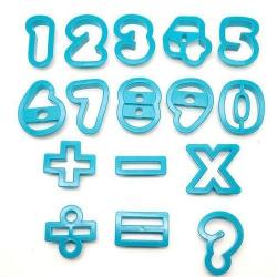 Numbers Cookie Cutters 15PC