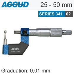 Cylindrical Anvil Tube Micrometer 8X3.5MM 25-50MM