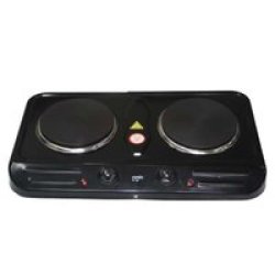 AD-S202H Solid Electric Hotplate Black