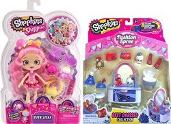Shopkins Shoppies Hard To Find Shopkins Bubbleisha 2 Exclusive Shopkins Accessories With Shopkins Fashion Spree Best Dressed Collection 8 Exclusive Shopkins With Their Dazzling Dreser