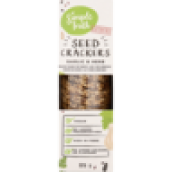 Gluten Free Garlic & Herb Seed Crackers 115G