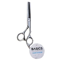 Basics Hair Scissors Thinning Matt Steel