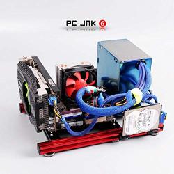 Itx PC Test Bench Computer Open Frame Overclock Air Case MINI Aluminum Htpc PC Support Graphics Card