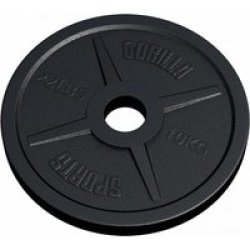 Olympic Cast Iron Weight Plate 50 51 Mm - 10KG