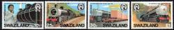 Swaziland - 1984 Swaziland Railways Set Mnh Sg 466-469