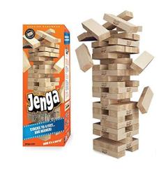 Jenga Giant Genuine Hardwood Game Stacks To 4+ Feet. Ages 8+