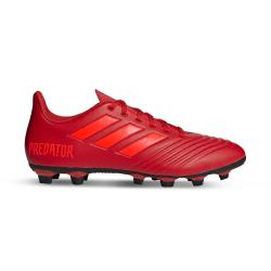 Adidas Men's Predator 19.4 Fg Red black Boots