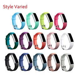 14-Piece Pack of Multicolour Replacement Wristbands for Fitbit Alta