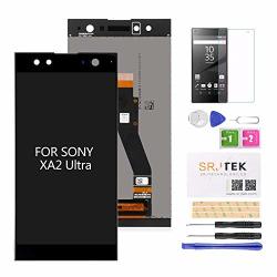 Srjtek For Sony Xperia XA2 Ultra Screen Replacement-lcd Touch Digitizer Glass Assembly Fit For Sony XA2 Ultra H4213 H4223 H3223 H3213 SM22 6.0 Inch Display Black