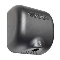 Excel Dryer Xl-gr Hand Dryer Xlerator Automatic Surface-mounted Cast Cover Textured Graphite Epoxy Paint 110-120V Standard Nozzle