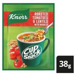 Knorr Cup-a-snack Roasted Tomatoes & Lentils With Noodles Instant Snack 38G