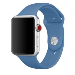 Techbyte Silicone Strap For Apple Watch - Light Blue - 38 40 41MM