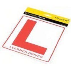 Tower Learner Driver Decal