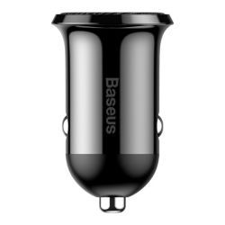Baseus Grain Pro Series Smart Fast Charge Dual USB 4.8A 12V-24V Car Charger