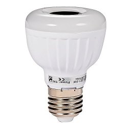 Signstek E27 Base Motion Sensor LED Bulb With Infrared Detector Energy Saving LED Motion Sensor Light Bulb 5 Watts 400 Lumens E26 Base Warm White 3000K