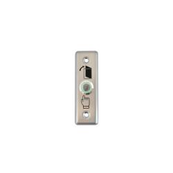 SECURI-PROD Slimline Push Button With Illumination No And Nc