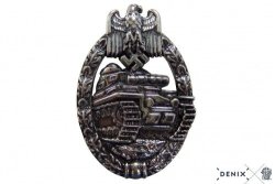 German Tank Assault Metal Badge.