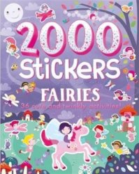 2000 Stickers Fairies Hardcover
